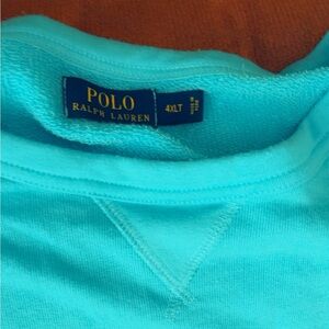 Ralph Lauren Polo big & tall terry sweater. Size 4XLT..